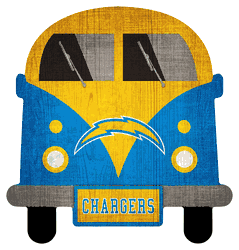 Los Angeles Chargers 12" Team Bus Sign