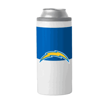 Los Angeles Chargers 12oz Colorblock Slim Can Coolie