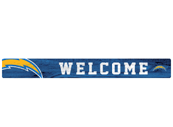 Los Angeles Chargers 16in. Welcome Strip
