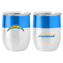Los Angeles Chargers 16oz Colorblock Stainless Curved Beverage