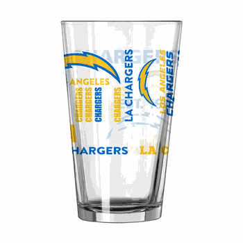Los Angeles Chargers 16oz Spirit Pint Glass