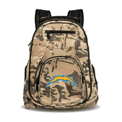 Los Angeles Chargers 19" Premium Laptop Backpack, Camo