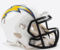 Los Angeles Chargers 2007 to 2018 Riddell Mini Speed Throwback Helmet