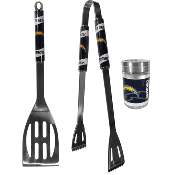 Los Angeles Chargers 2pc BBQ Set with Season Shaker