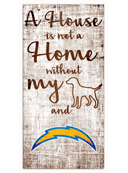 Los Angeles Chargers A House is not a Home Sign