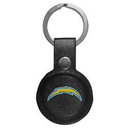 Los Angeles Chargers AirTag Compatible Leather Key Chain
