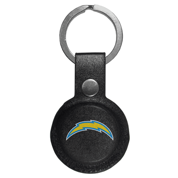 Los Angeles Chargers AirTag Compatible Leather Key Chain
