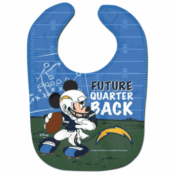 Los Angeles Chargers Baby Bib All Pro Future Quarterback