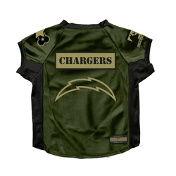 Los Angeles Chargers Big Valor Pet Stretch Jersey BIG