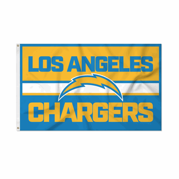 Los Angeles Chargers Bold 3' x 5' Banner Flag