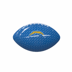 Los Angeles Chargers Carbon Fiber Mini-Size Glossy Football