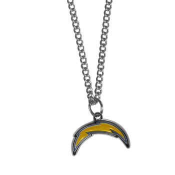Los Angeles Chargers Chain Necklace with Small Charm