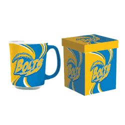 Los Angeles Chargers Coffee Mug 14oz Ceramic with Matching Box