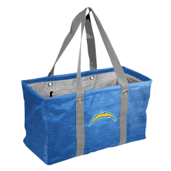 Los Angeles Chargers Crosshatch Picnic Caddy