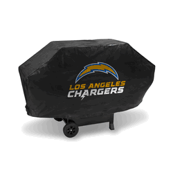 Los Angeles Chargers  Deluxe Vinyl Grill Cover - 68" Wide/Heavy Duty/Velcro Staps