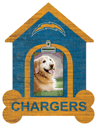 Los Angeles Chargers Dog Bone House Clip Frame