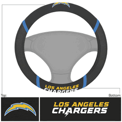 Los Angeles Chargers Embroidered Steering Wheel Cover