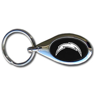 Los Angeles Chargers Etched Key Chain
