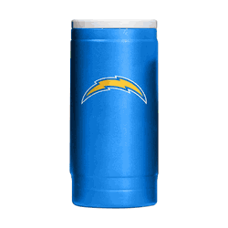 Los Angeles Chargers Flipside Powder Coat Slim Can Coolie