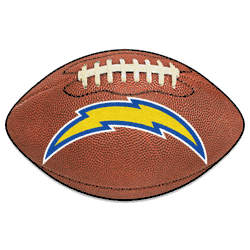 Los Angeles Chargers Football Rug - 20.5in. x 32.5in.