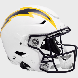 Los Angeles Chargers Full Size Authentic SpeedFlex Football Helmet Color Rush Navy