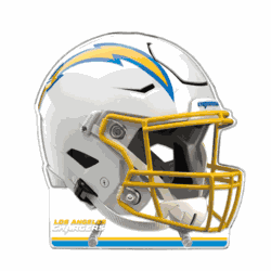 Los Angeles Chargers Helmet Acrylic Standee