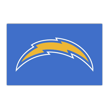 Los Angeles Chargers HiDef Rookie Mat - 18in. X 30in.
