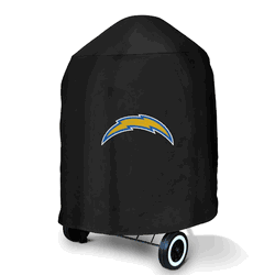 Los Angeles Chargers Kettle Grill Cover - 25in x 25in x 35in