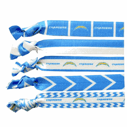 Los Angeles Chargers Knotted Hair Tie