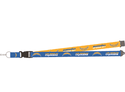 Los Angeles Chargers Lanyard Reversible Yellow/Blue