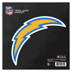 Los Angeles Chargers Large Team Logo Magnet 10" (8.7329"x8.3078")