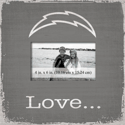 Los Angeles Chargers Love Picture Frame