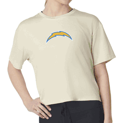 Los Angeles Chargers NFL Kadi Turnout Tee Bone XXL