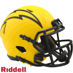 Los Angeles Chargers NFL Mini Speed Football Helmet <B>RAVE</B>