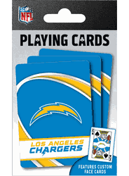 Los Angeles Chargers NFL Playing Cards