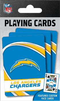 Los Angeles Chargers NFL Playing Cards