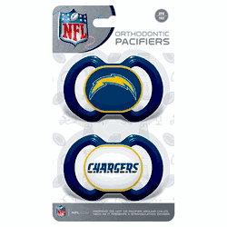 Los Angeles Chargers Pacifier 2-Pack