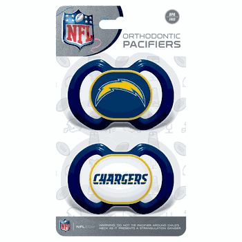 Los Angeles Chargers Pacifier 2-Pack