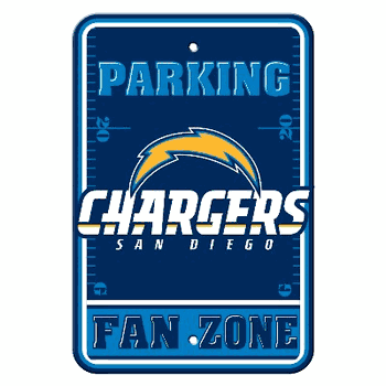Los Angeles Chargers Parking Sign