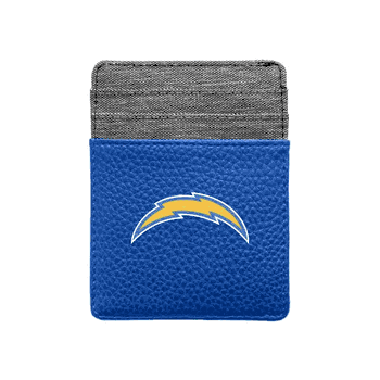 Los Angeles Chargers Pebble Front Pocket Wallet ROYL