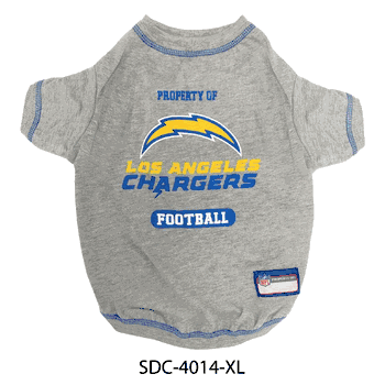 Los Angeles Chargers Pet Tee Shirt X-Large