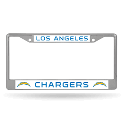 Los Angeles Chargers Chrome Frame