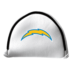 Los Angeles Chargers Putter Cover - Mallet (White)