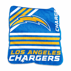 Los Angeles Chargers Raschel Throw