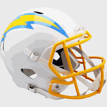 Los Angeles Chargers Speed Replica Full Size Football Helmet