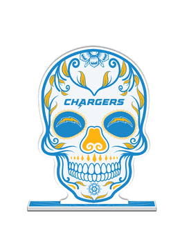 Los Angeles Chargers Standee, Skull