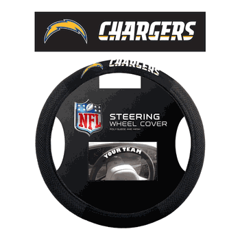 Los Angeles Chargers Steering Wheel Cover Mesh Style CO