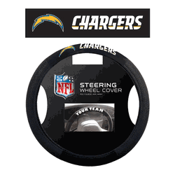 Los Angeles Chargers Steering Wheel Cover Mesh Style CO