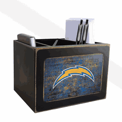 Los Angeles Chargers Team Color Desktop Organizer