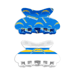 Los Angeles Chargers Team Hair Claw Set